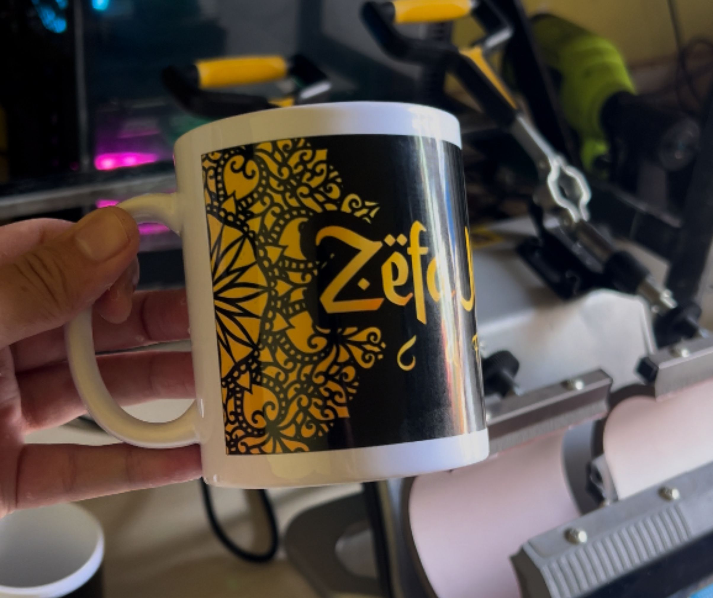 Tutorial Press Mug Custom